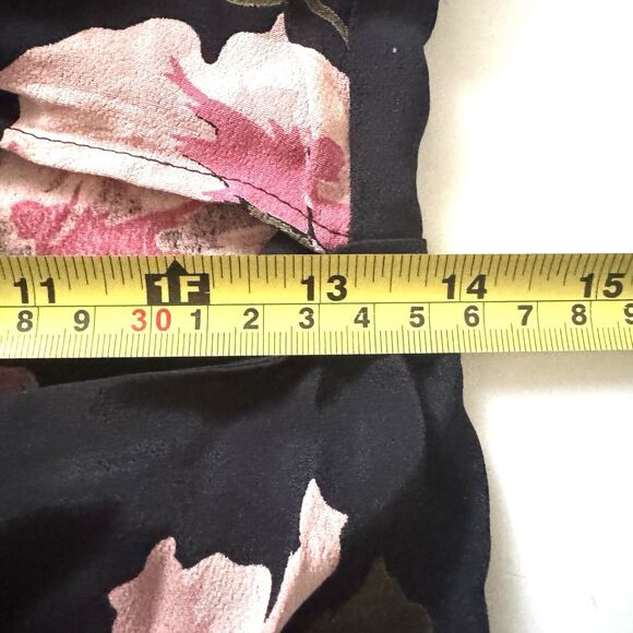 Privacy Please Women’s Fit & Flare Floral Print Mini Dress Long Sleeve - Picture 9 of 16